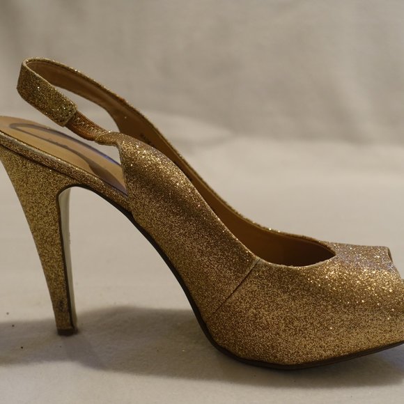 Sparkly Nine West heels - Picture 4 of 5